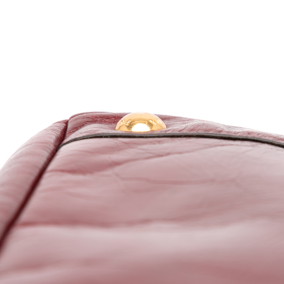 Pre-Loved Prada Vitello Shine Satchel - Picture 9 of 11